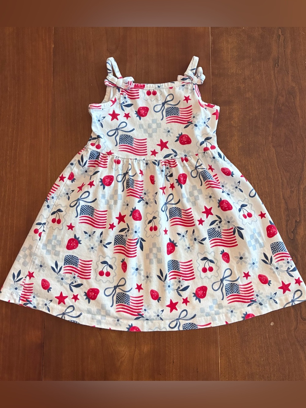 3T Jumping Beans patriotic dress